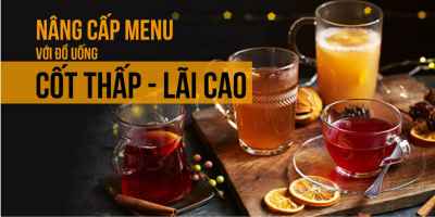 Tăng 200% lợi nhuận quán cafe với menu đồ uống cốt thấp - lãi cao - Đỗ Duy