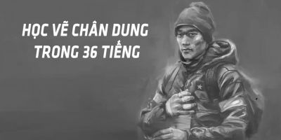 Học vẽ chân dung  - Phạm Đức Duy