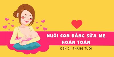 Nuôi con bằng sữa mẹ hoàn toàn đến 24 tháng tuổi - Thiều Vân Anh