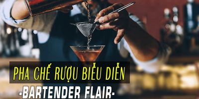 Pha chế rượu biễu diễn-Bartender Flair - Phan Thị Anh Thư