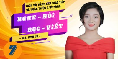 Trọn bộ giao tiếp tiếng Anh và hoàn thiện bốn kỹ năng: NGHE - NÓI - ĐỌC - VIẾT - Vũ Thùy Linh (Linh Vũ)