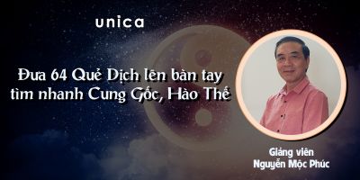 Đưa 64 quẻ dịch lên bàn tay, tìm nhanh cung gốc, hào thế - Nguyễn Mộc Phúc 
