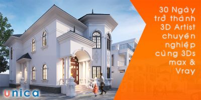 30 ngày trở thành 3D Artist chuyên nghiệp cùng 3Ds max & Vray 5 - Nguyễn Đào Minh Ngọc