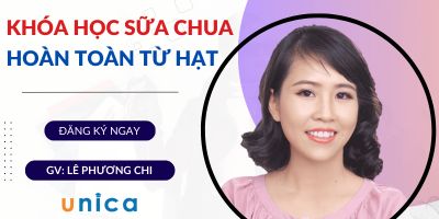 Khóa học sữa chua hoàn toàn từ hạt và các loại sốt mứt healthy - Lê Thị Phương Chi