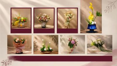 Nghệ Thuật Bó Hoa Tặng, Hoa Cưới & Cắm Hoa Phương Đông - Công Ty Truyền Thông và Giáo Dục Phương Minh
