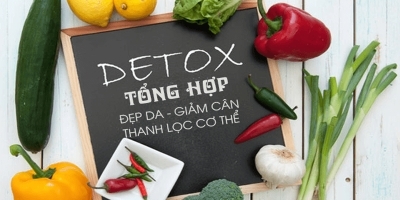 Detox tổng hợp - Đẹp da - giảm cân - thanh lọc cơ thể - Đỗ Gia Trân